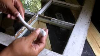 How to ReGlaze Wood Windows [upl. by Nodnab]