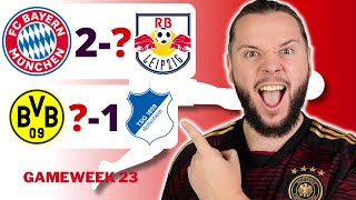 Bundesliga Gameweek 23 Predictions amp Betting Tips  Bayern Munich vs RB Leipzig [upl. by Karlan]