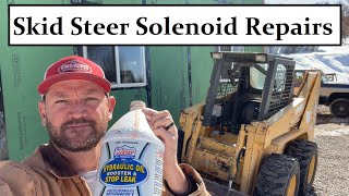 Skid Steer Hydraulic Flush Solenoid Repairs Aluminum Flatbed For Chevy K30 [upl. by Anivle77]