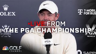 Rory McIlroy Momentum serves me well FULL PRESSER  Live From the PGA Championship  Golf Channel [upl. by Norraj]