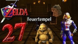 THE LEGEND OF ZELDA OCARINA OF TIME ⌛ 27 Der Feuertempel [upl. by Glyn847]