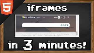 Learn HTML iframes in 3 minutes 🖼️ [upl. by Muhammad]