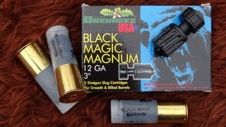 Brenneke Black Magic Magnum 12 GA Slug Test [upl. by Acima660]