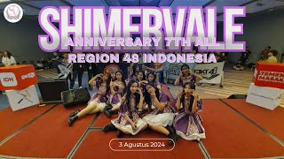 JKT48 Dance Cover by Shimervale at Anniversary 7th All Region 48 Indonesia [upl. by Gavini]