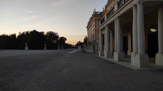 Schloss Schönbrunn Gloriette Park Winter Wien Tourist attraction Vienna Austria [upl. by Enobe]