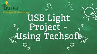 USB Light Project  Using Techsoft Design V3 [upl. by Sacci]