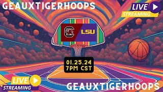 SEC Battle 9 LSU vs 1 SC LIVE Showdown 🏀🔥  GeauxTigers Watch Party  Tigers vs Gamecocks [upl. by Carbrey62]