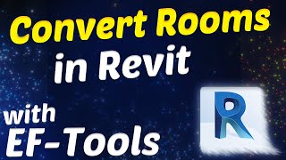 Revit Convert Rooms to Floors Ceilings Regions or Outlines EFTools [upl. by Deragon]