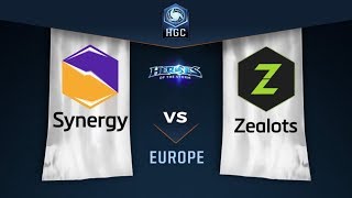 Creuset HGC EU Synergy vs Zealots [upl. by Idaline]