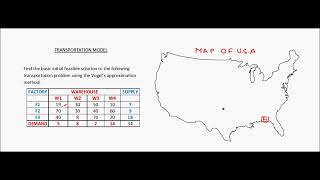 The Transportation Model amp The Assignment Model [upl. by Arretal]