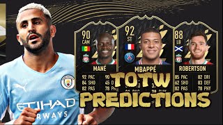 TOTW 4 PREDICTIONS I FIFA 22 [upl. by Cardie]