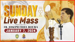 SUNDAY FILIPINO MASS TODAY LIVE  JANUARY 7 2024  EPIPHANY OF THE LORD  FR JOSEPH FIDEL ROURA [upl. by Frohne489]