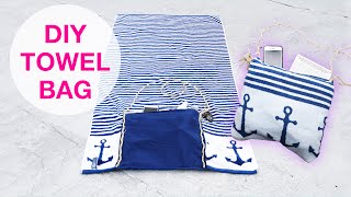 2In1 Beach Towel Tote [upl. by Benjamin]