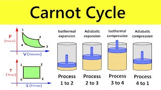 Carnot Cycle Working Animation  Thermodynamic Processes  IIT JEE NEET Lectures by Shubham Kola [upl. by Lenssen]