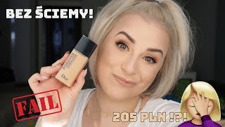 BEZ ŚCIEMY  NOWY PODKŁAD DIOR FOREVER SKIN FULL COVERAGE 24 H [upl. by Llemar164]