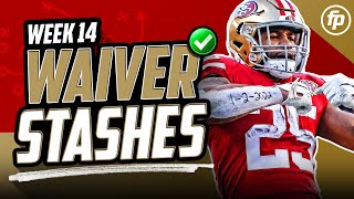 10 Players to Stash Ahead of Week 15  Waiver Wire Pickups 2023 Fantasy Football [upl. by Silda]