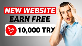 1 Claim  100 FREE TRX COIN 🪙 Very new site ●● with payment PROOF  Free Trx earning site [upl. by Sergu]