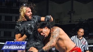 Jey Uso vs Seth Rollins SmackDown July 12 2013 [upl. by Yessak623]