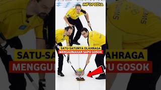 Mengapa Olahraga Curling Stone Menggunakan Sapu  INFOPEDIA [upl. by Arabelle799]