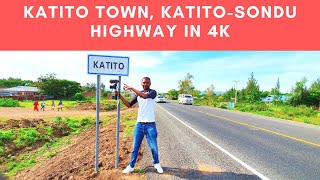 KATITO TOWN KATITOSONDU HIGHWAY  NYAKACH IN 4K [upl. by Tezile262]