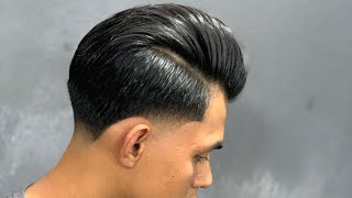 Tutorial cukur rambut TAPER FADE untuk pemula  step by step [upl. by Alegnad370]