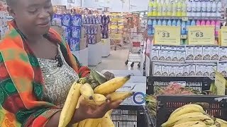 My first time seeing big plantain in India supermarket 😁 viral [upl. by Kramnhoj]