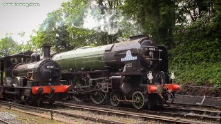 60163 Tornado ventures onto the Bodmin amp Wenford Railway June 2017 [upl. by Dao843]