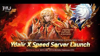 🔴XSPEED SERVER YDALIR  Mu Online Global Server [upl. by Ical126]