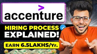 Accenture Hiring Process Explained  ON amp OFF Campus  Hack Diva  Upto 65 LPA🤑 [upl. by Modie]