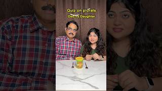 Do you know these Plural words  Dad vs Daughter Trivia Challenge ytshorts ytshortsindia [upl. by Odlanyer]