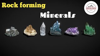 Rock forming minerals  lecture 32 of mineralogy GeologyAspirant [upl. by Marissa472]