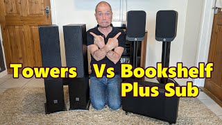 DALI Oberon 5 Vs Q Acoustics 3020i amp 3060s Blind Sound Comparison [upl. by Uaeb861]