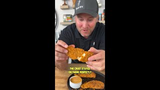 This Spicy Nacho Cheese Crusted Chicken is AMAZING [upl. by Ramyar]