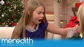 The Amazing Girl Who Makes Christmas Dreams Come True  The Meredith Vieira Show [upl. by Omora273]