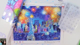 5D DIY Diamond Painting  What Is It  Completed Works  Tips  PaulAndShannonsLife [upl. by Porte388]