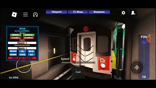 Roblox Transit City 3 R142 Line 5 Trains [upl. by Dahs]