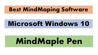 MindMaple Pen  ₹164  Best Mindmaping Software for Windows 10 [upl. by Atinrahc]