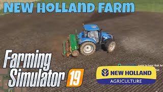 Farming Simulator 19  New Holland Farm Felsbrunn Ep 2  Youve planted the wrong crop [upl. by Artemis]