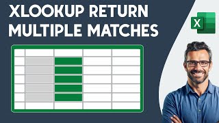 Excel LOOKUP formula to return multiple values all matches [upl. by Anitrak623]