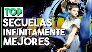 10 SECUELAS de VIDEOJUEGOS que DEJARON OBSOLETO al TÍTULO ANTERIOR [upl. by Akisey]