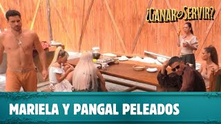 Mariela discute con Pangal  ¿Ganar o Servir  Canal 13 [upl. by Broddie]