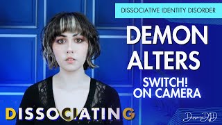 DEMON ALTERS  NonHuman Alters in Dissociative Identity Disorder  Switching amp Dissociation [upl. by Sparke441]