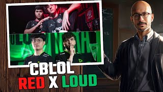 REVOLTA ANALISANDO  RED x LOUD  SEGUNDA RODADA CBLOL [upl. by Metabel]