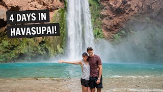 The ULTIMATE 4 days in Havasupai BUCKET LIST backpacking trip [upl. by Aigneis]