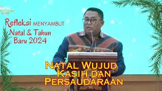 INI PESAN NATAL KEPADA PASANGAN CAPRES No01 REFLEKSI MENYAMBUT NATAL DAN TAHUN BARU 2024 DPP PKB [upl. by Lehteb]