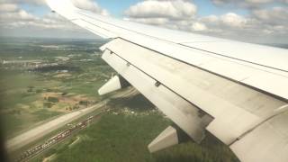 VNO Vilnius landing  Ryanair B737800 [upl. by Aloysius]