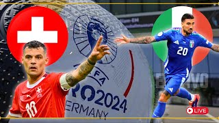 SUIZA vs ITALIA  EN VIVO 16vo EuroCopa 2024 [upl. by Yeleak]