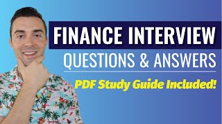 Finance Interview Questions amp Answers  For EntryLevel Roles [upl. by Angelle962]