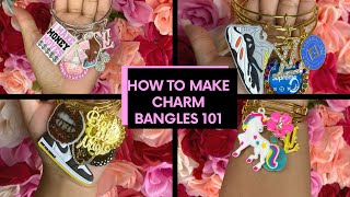 How to Make Charm Bracelets 101 Designer Charm BraceletsThaCharmPlug [upl. by Licht887]