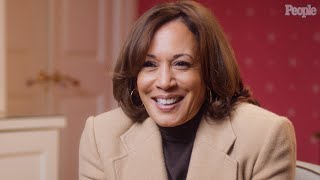 Vice President Kamala Harris On Being quotMomalaquot  PEOPLE [upl. by Ikairik]